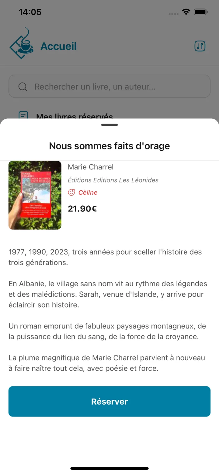 La Librairie Café — aperçu 5